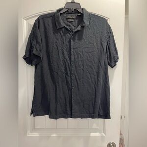 Axist washable silk touch SS shirt, color block